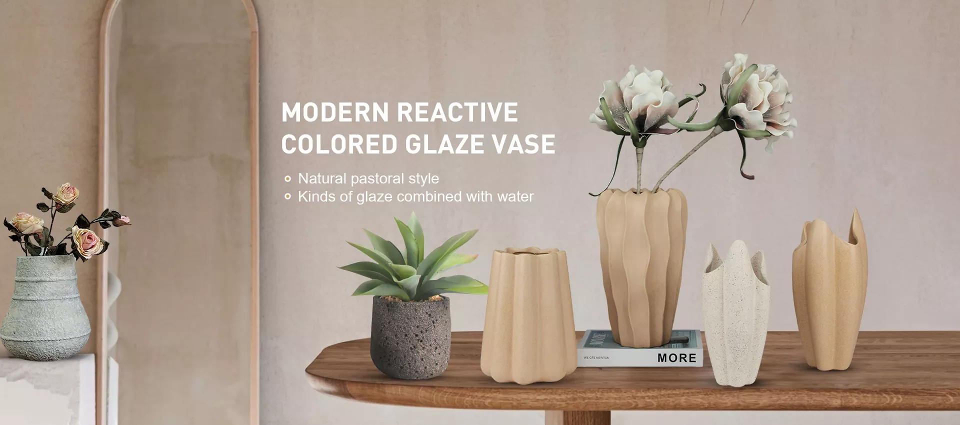 Vase en céramique décoratif