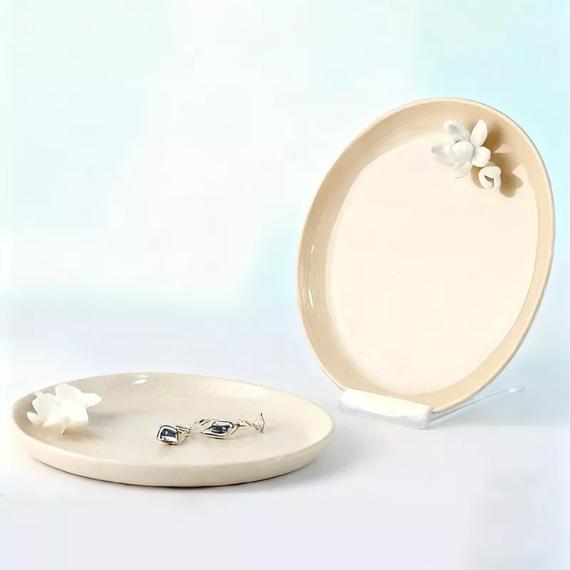 Plat de bijoux en céramique Insta minimaliste