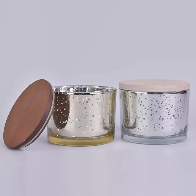 Bougeoir en verre rond Bougeoir en verre rond